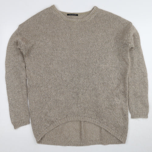 Luisa Cerano Beige Women’s Pullover Jumper Size 12