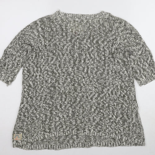 Soulcal Women's Grey Cable-Knit Jumper, Size 10