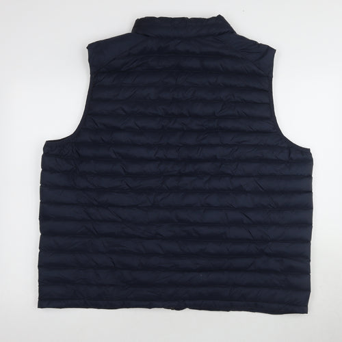 Marks and Spencer Men's Blue 3XL Puffer Waistcoat