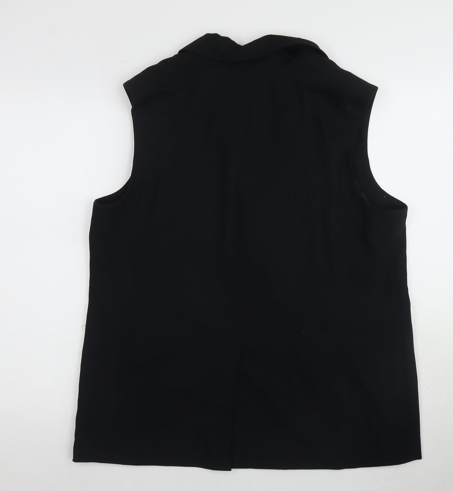 Marks and Spencer Women's Black Suit Waistcoat Size 16
