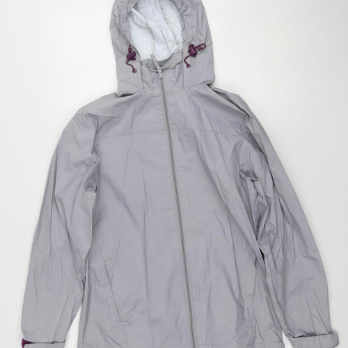 Mountain Warehouse Women’s Grey Waterproof Jacket - UK 10