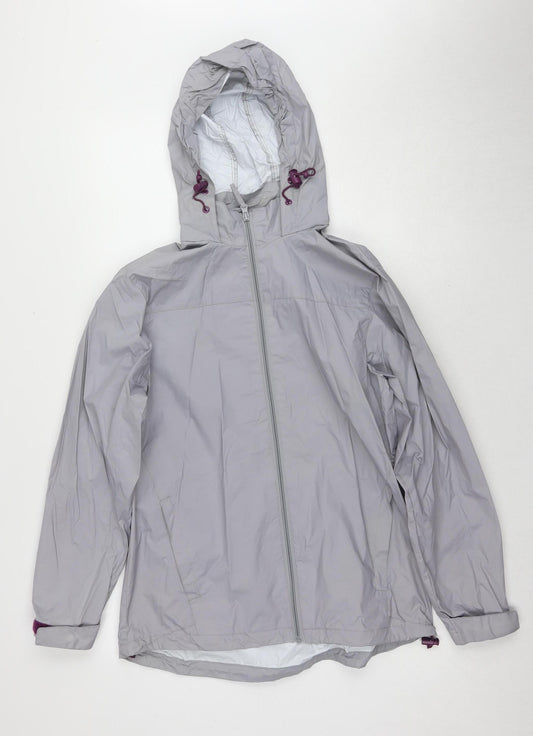 Mountain Warehouse Women’s Grey Waterproof Jacket - UK 10