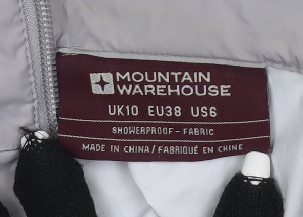 Mountain Warehouse Women’s Grey Waterproof Jacket - UK 10