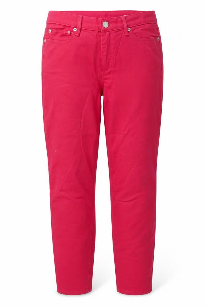 Front view of Gap Women's Pink Skinny Jeans, size 10, Regular