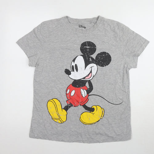 Disney Women's Grey Mickey Nightshirt Cami