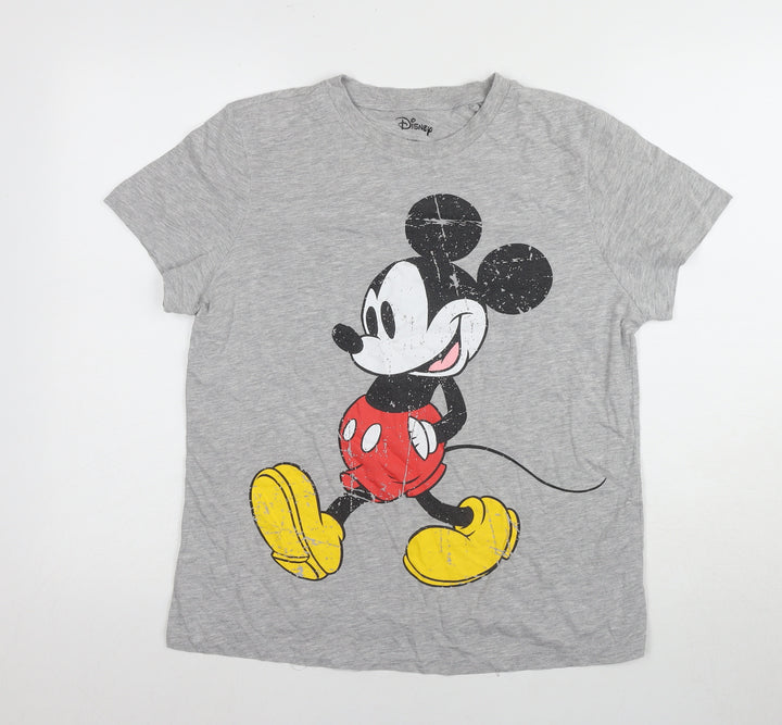 Disney Women's Grey Mickey Nightshirt Cami