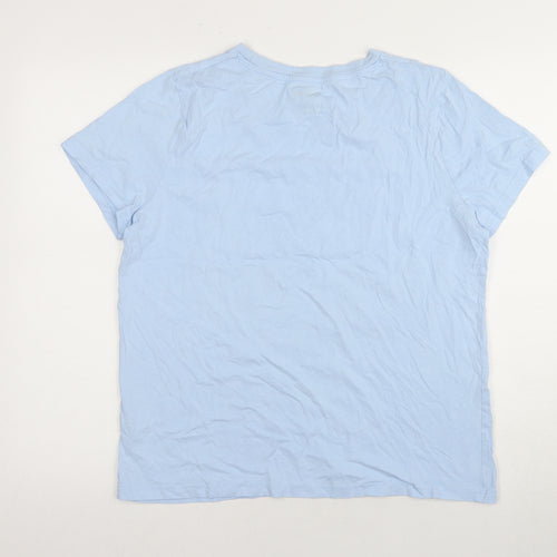 Disney Women's Blue Stitch Nightshirt - Medium