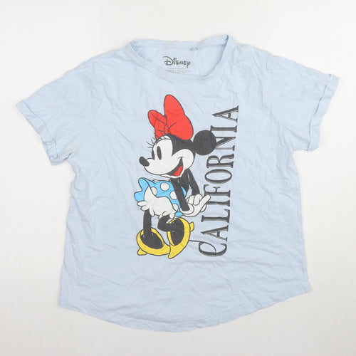 Disney Women's Blue Minnie Mouse Chemise Nightshirt - Size 10