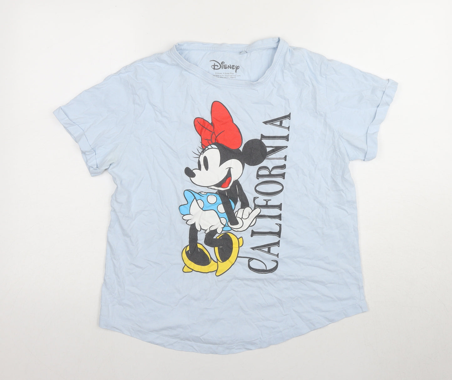 Disney Women's Blue Minnie Mouse Chemise Nightshirt - Size 10