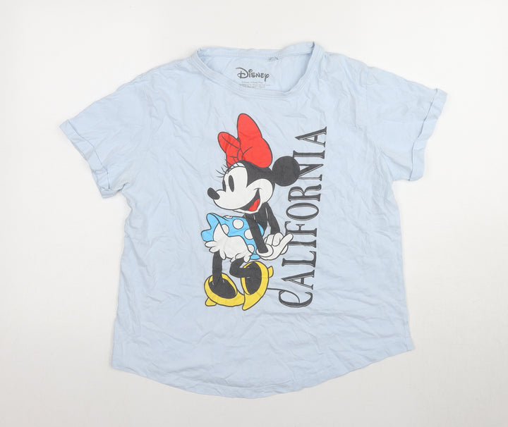 Disney Women's Blue Minnie Mouse Chemise Nightshirt - Size 10