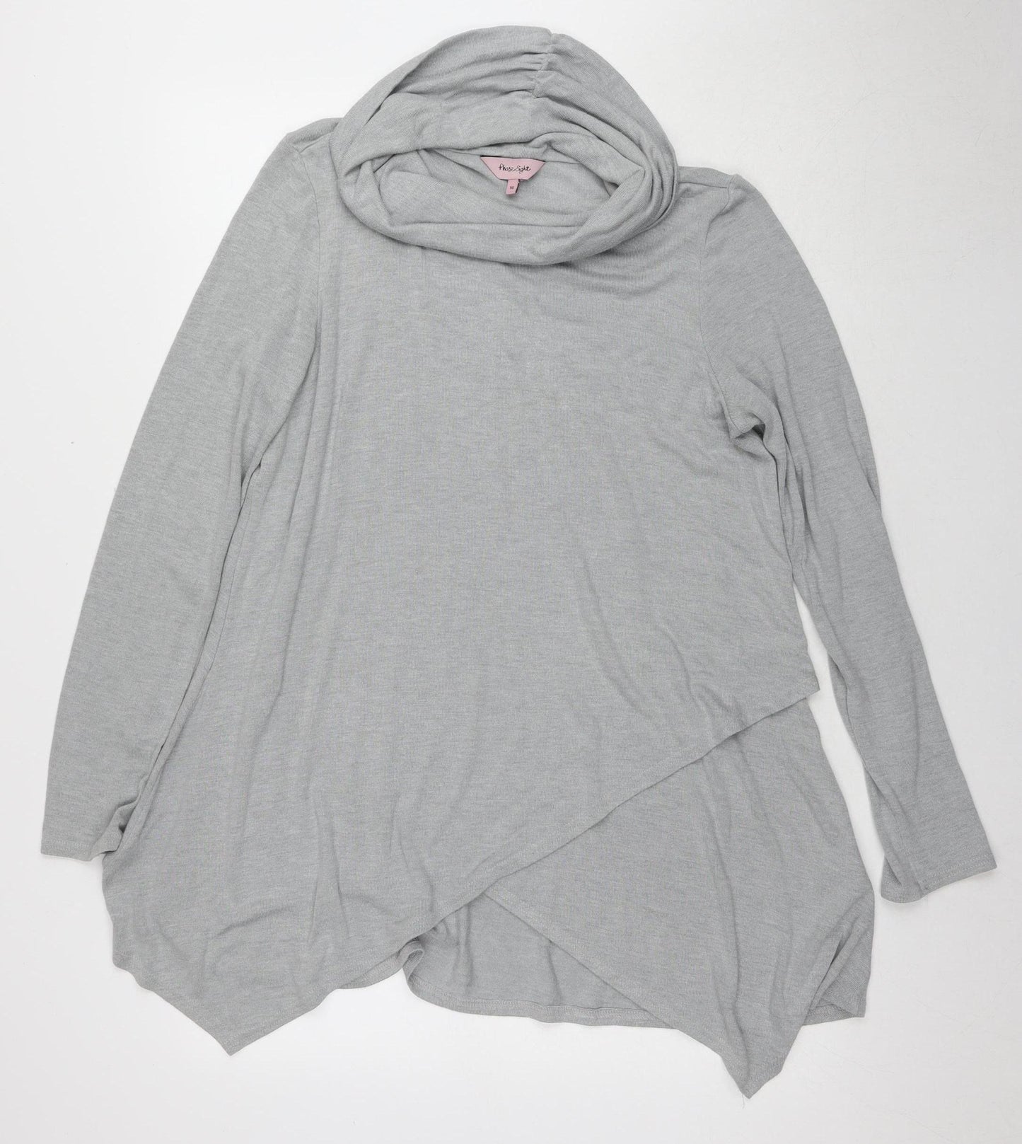 Frost Grey Women's Grey Tunic T-Shirt Size 16