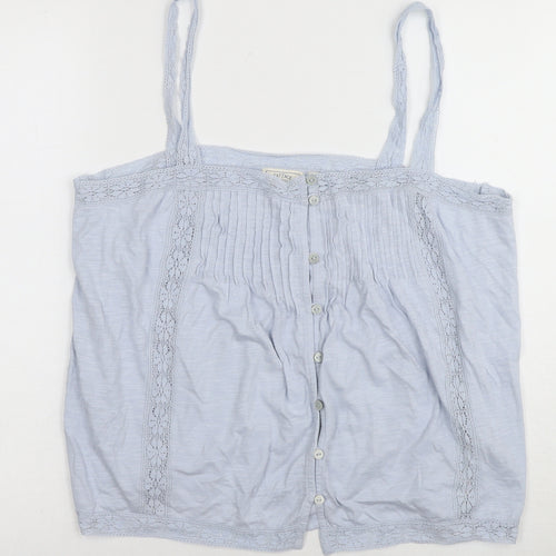 Fat Face Women's Blue Camisole Blouse, Size 14