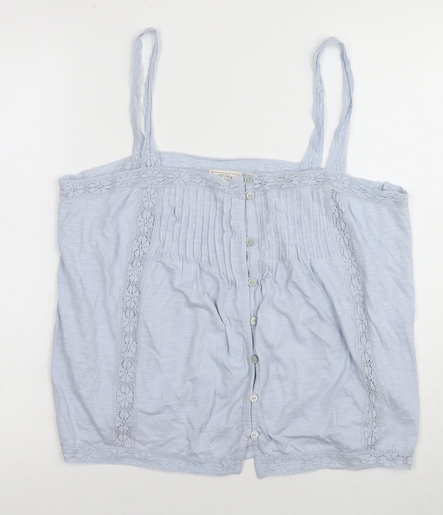 Fat Face Women's Blue Camisole Blouse, Size 14