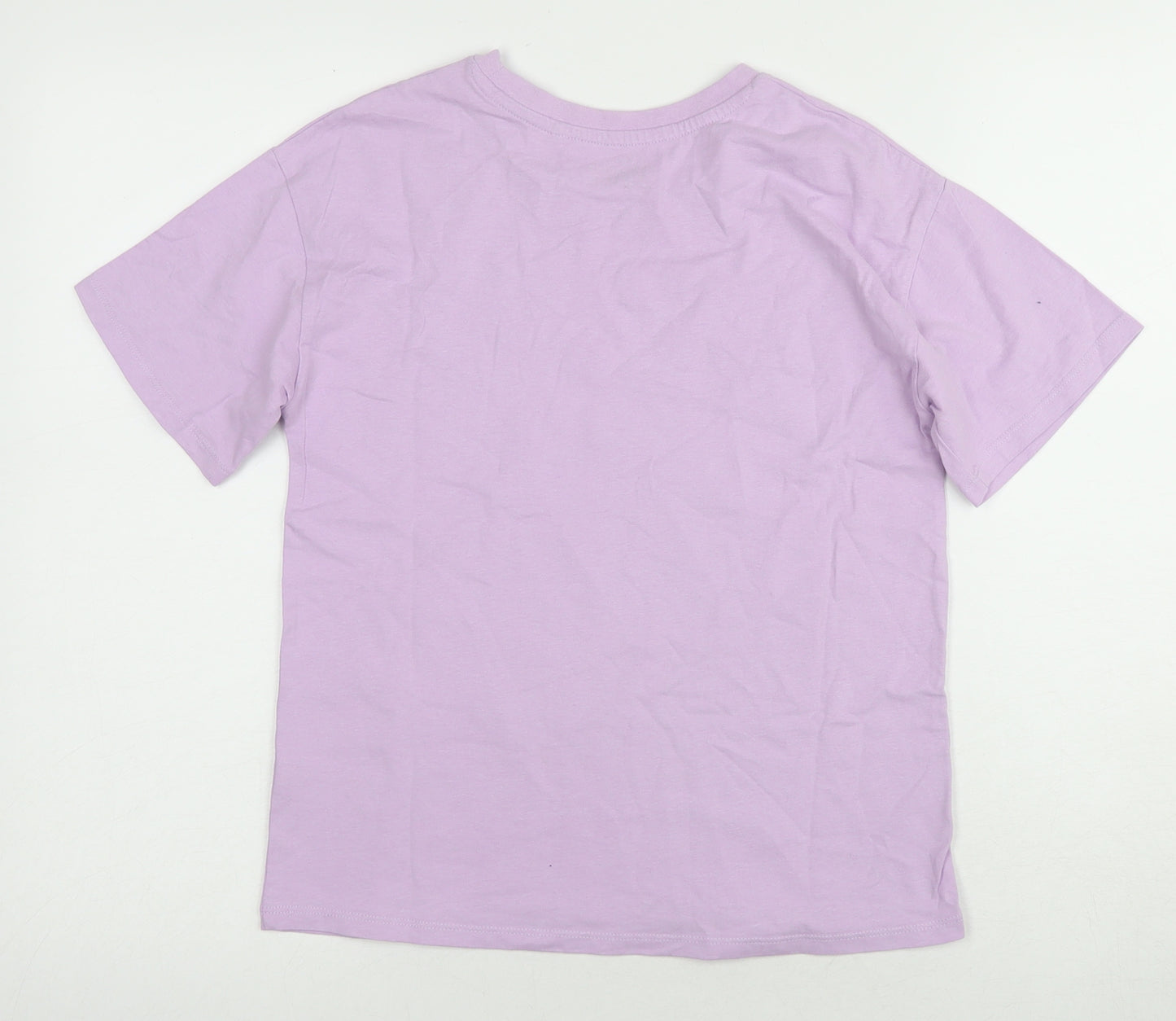 Next Girls Purple Minnie Mouse Disney T-Shirt 7-8 Years