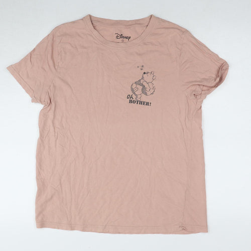 Disney Women's Pink Winnie the Pooh Chemise Nightshirt, Size 12-14