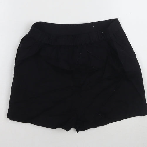 Superdry Women's Black Culotte Shorts, XS, Cotton Blend