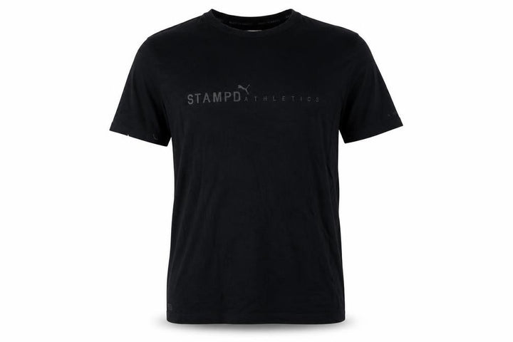 Puma Men's Black M Cotton Crew Neck T-Shirt