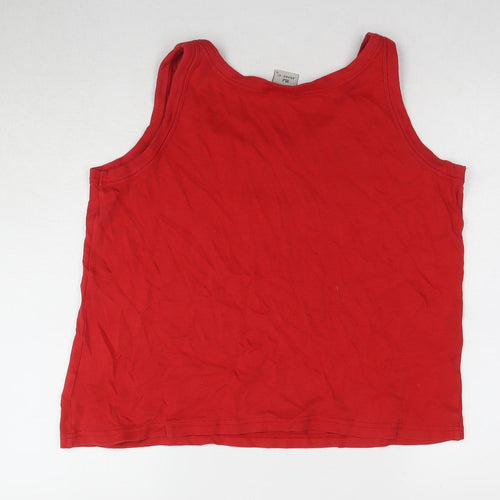Juice Women's Red England Tank Top Size 18