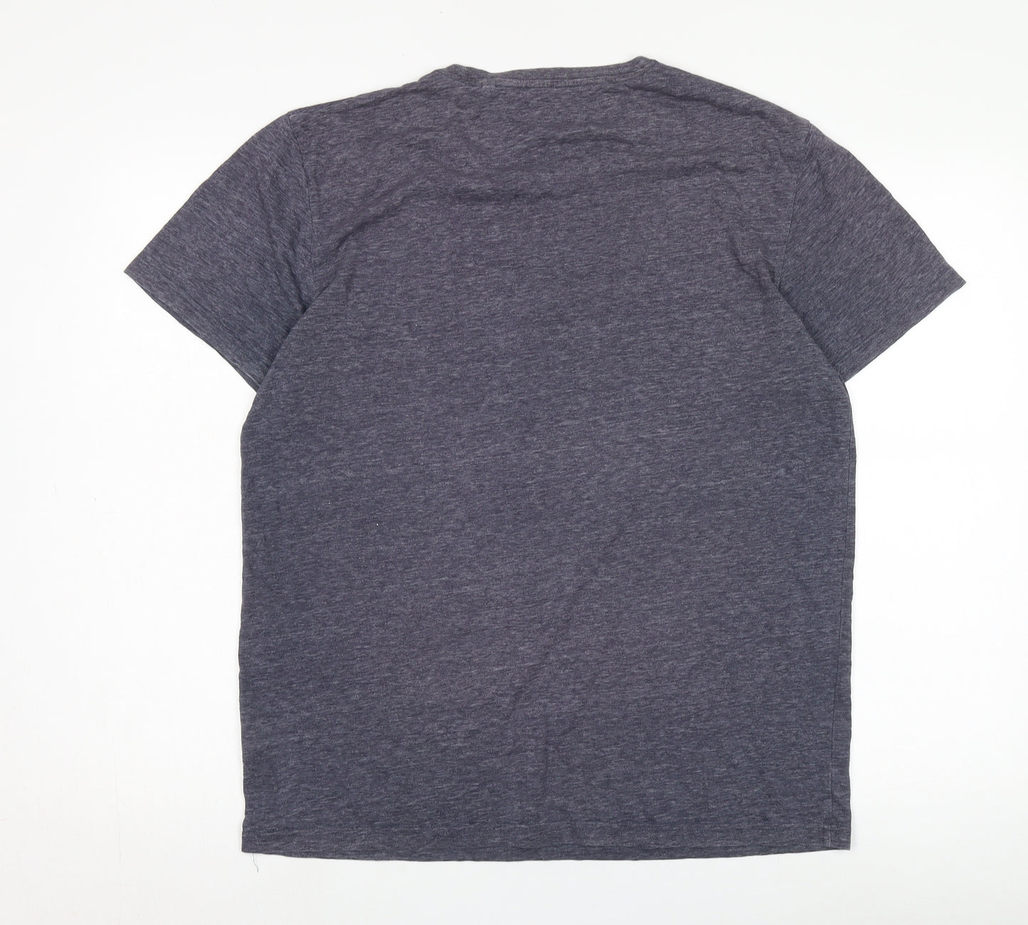 Next Men's Blue Band T-Shirt - Large, Short Sleeve