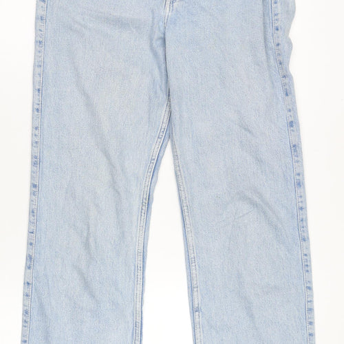 Weekday Men's Light Blue Straight Denim Jeans