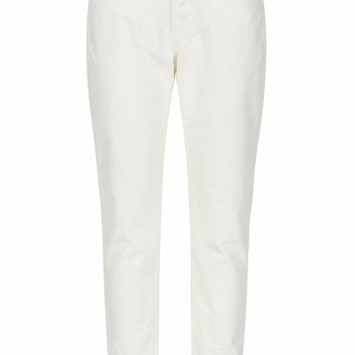 Bershka Women's White Skinny Trousers Size 10