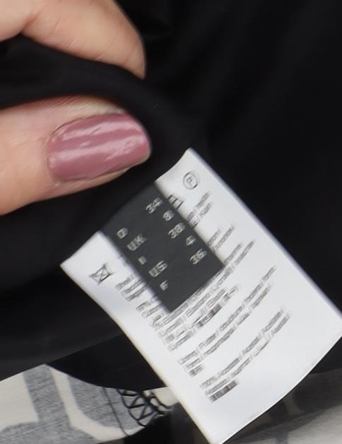 Esprit Women's Black White A-Line Dress Size 8