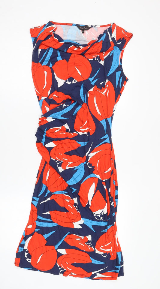 Phase Eight Women's Multicoloured Floral Midi Dress - Size 16