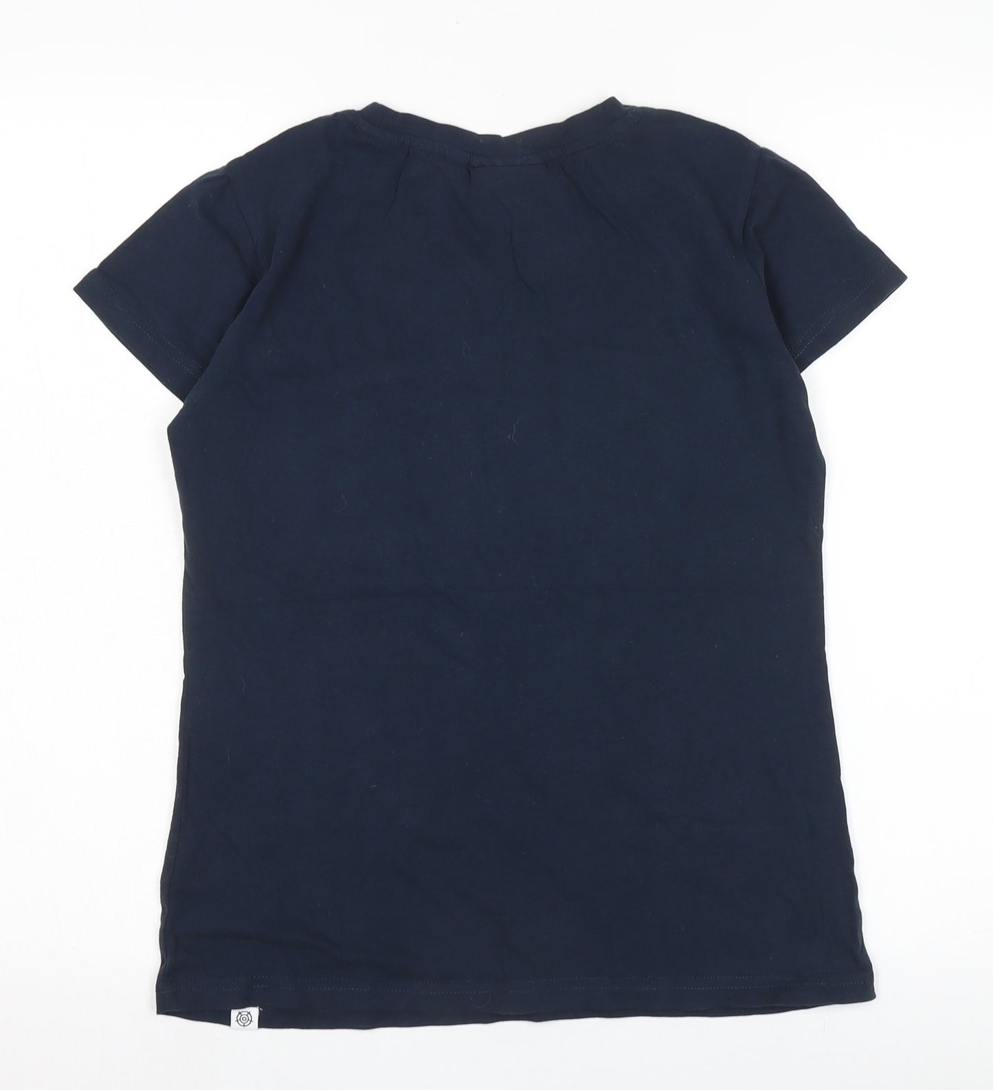 TOG24 Women's Blue Crew Neck T-Shirt, Size S