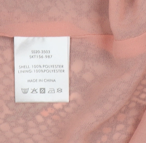 Hush Women's Multicoloured A-Line Short Skirt Size 14