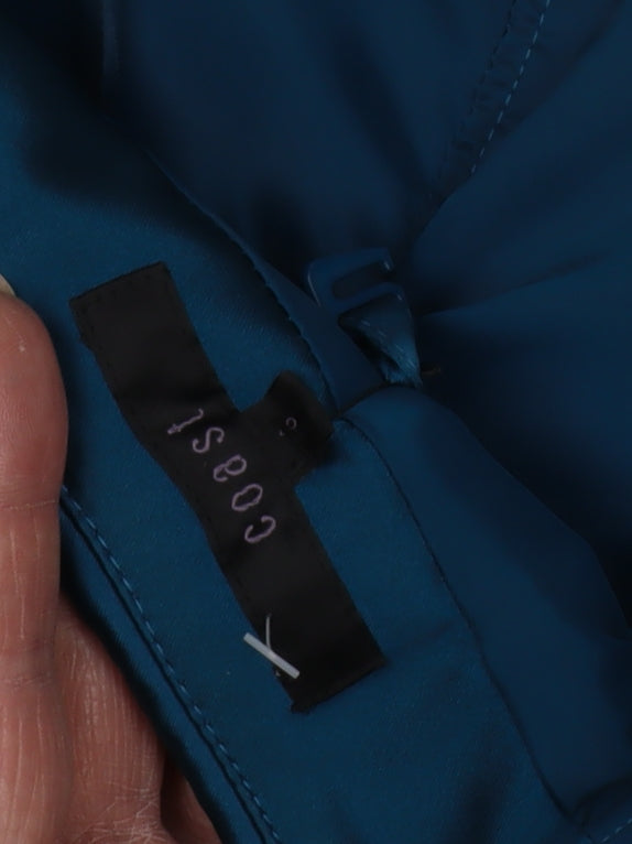 Coast Women's Blue A-Line Short Dress Size 8