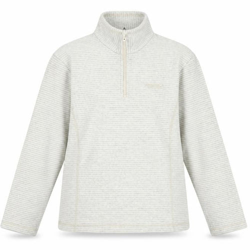 Regatta Women's Beige 1/4 Zip Sweatshirt, Size 12