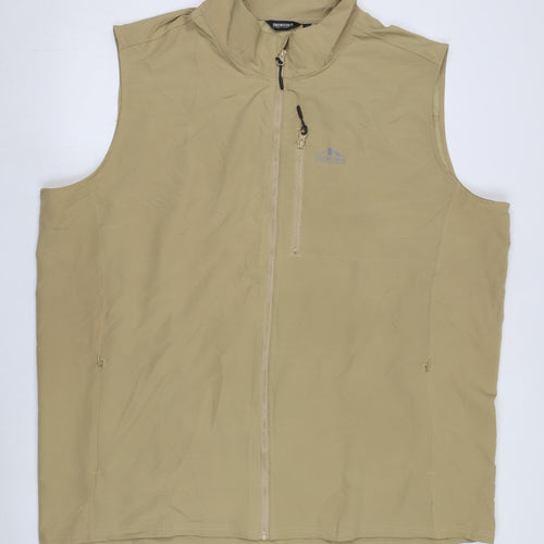 Snowdonia Men's Beige 3XL Windbreaker Waistcoat