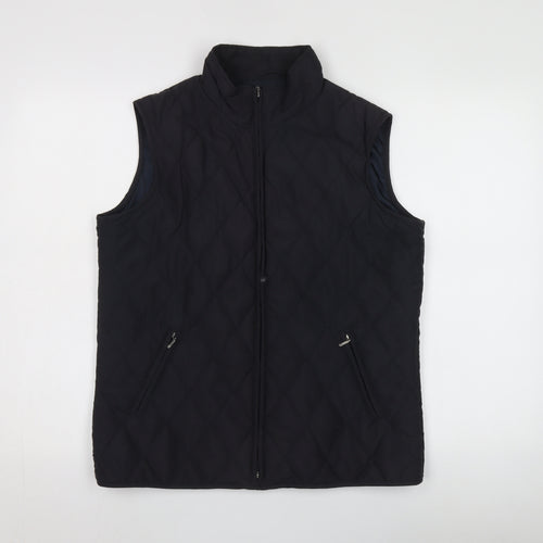 EWM Women's Black Quilted Waistcoat S