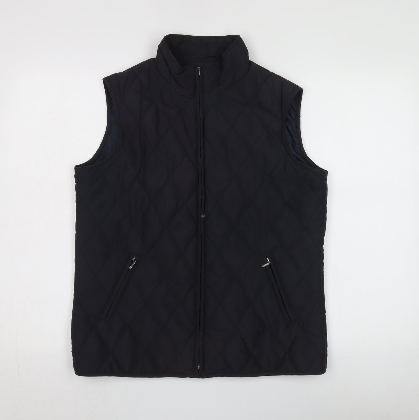 EWM Women's Black Quilted Waistcoat S