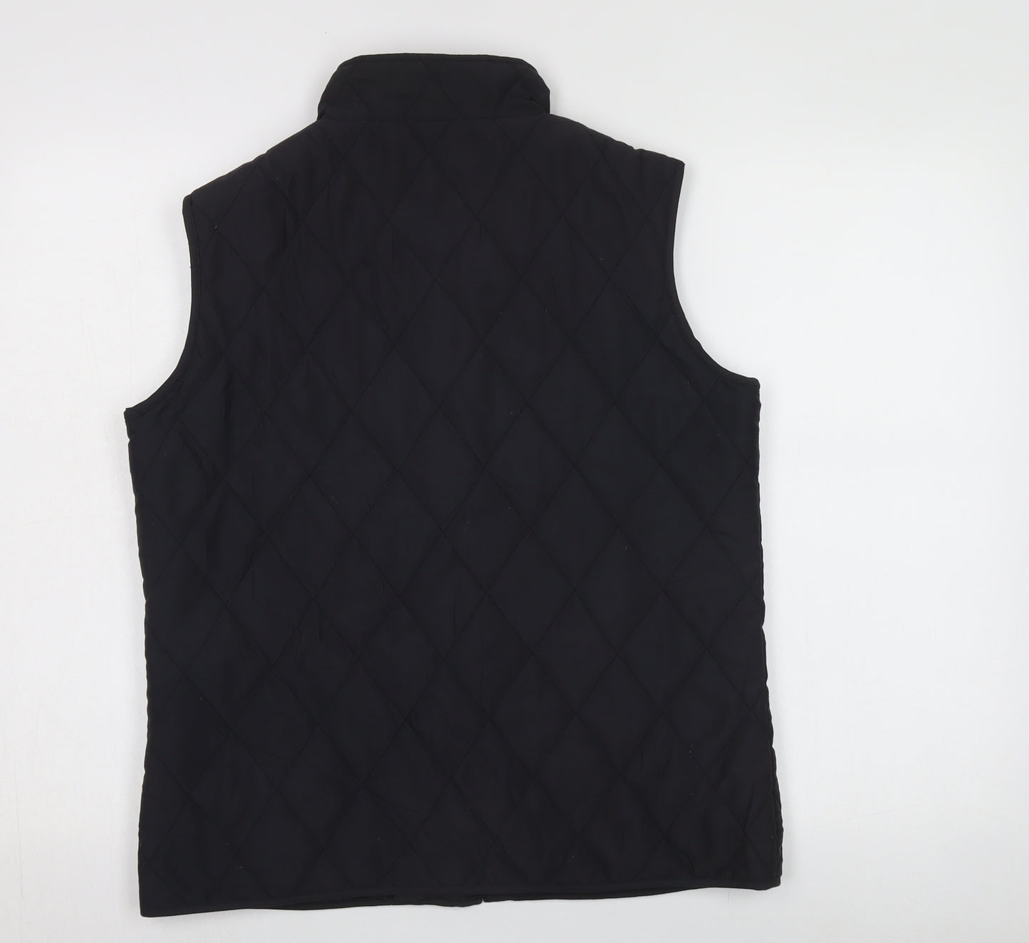 EWM Women's Black Quilted Waistcoat S