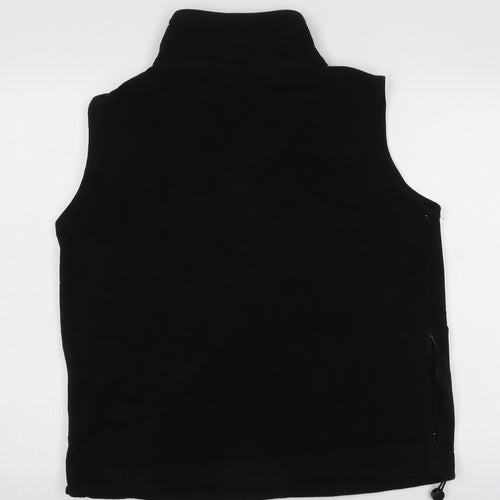 nx Women's Black Fleece Waistcoat, Size 16, Casual Wear
