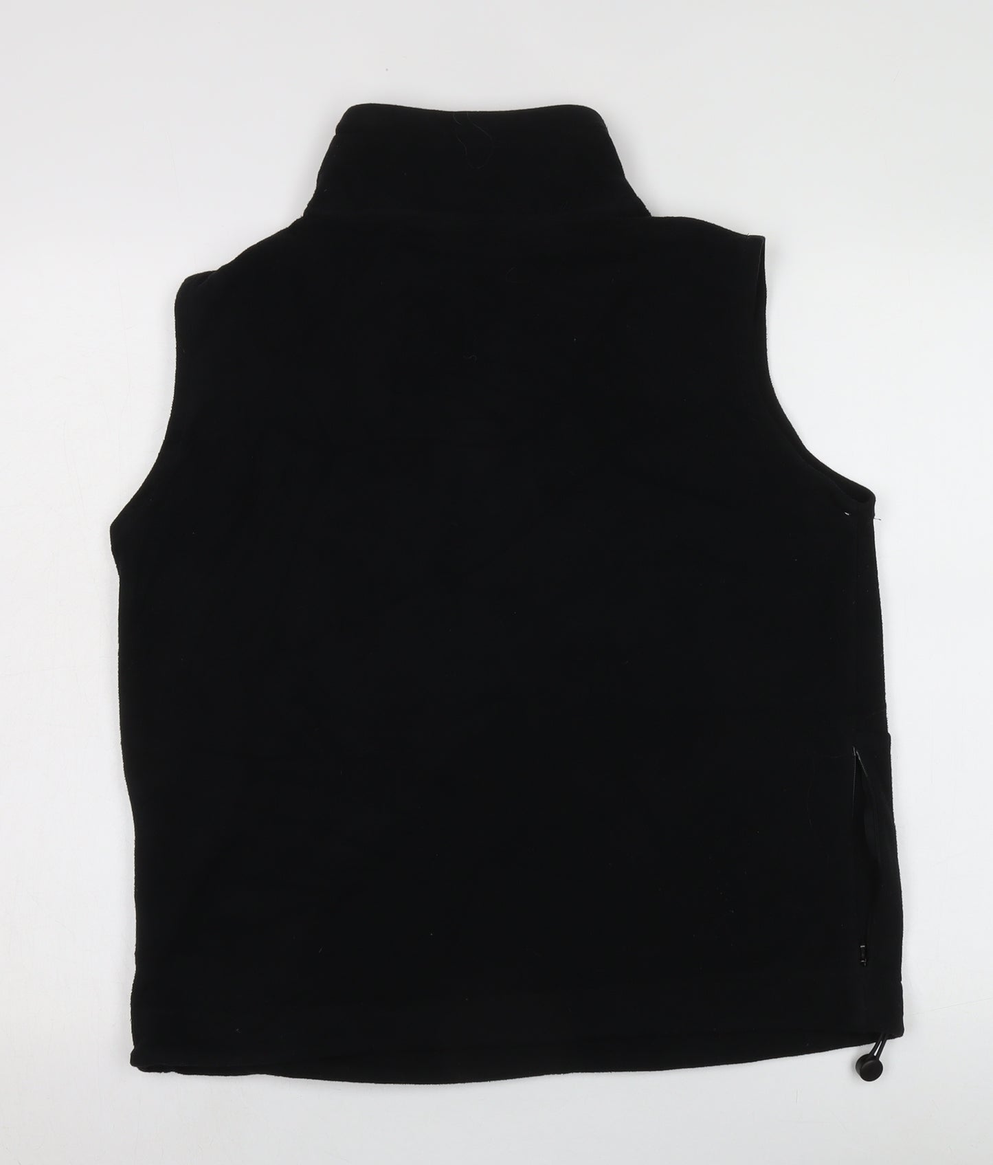nx Women's Black Fleece Waistcoat, Size 16, Casual Wear