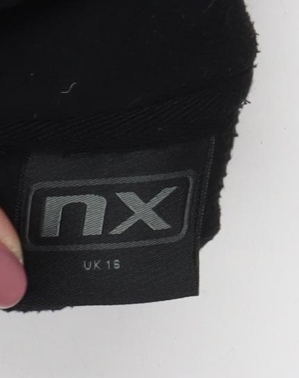 nx Women's Black Fleece Waistcoat, Size 16, Casual Wear