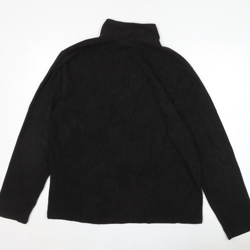 Regatta Men's Black Fleece Sweatshirt Size UK 12