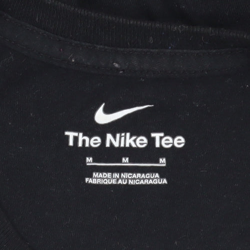 Nike Men's Black Just Do It T-Shirt, Medium, Cotton
