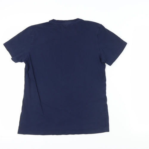 Adidas Women's Blue Crew Neck T-Shirt Size 14