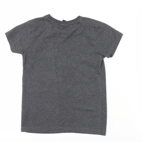 Disney Toy Story Girls Grey Graphic T-Shirt Size 7 Years