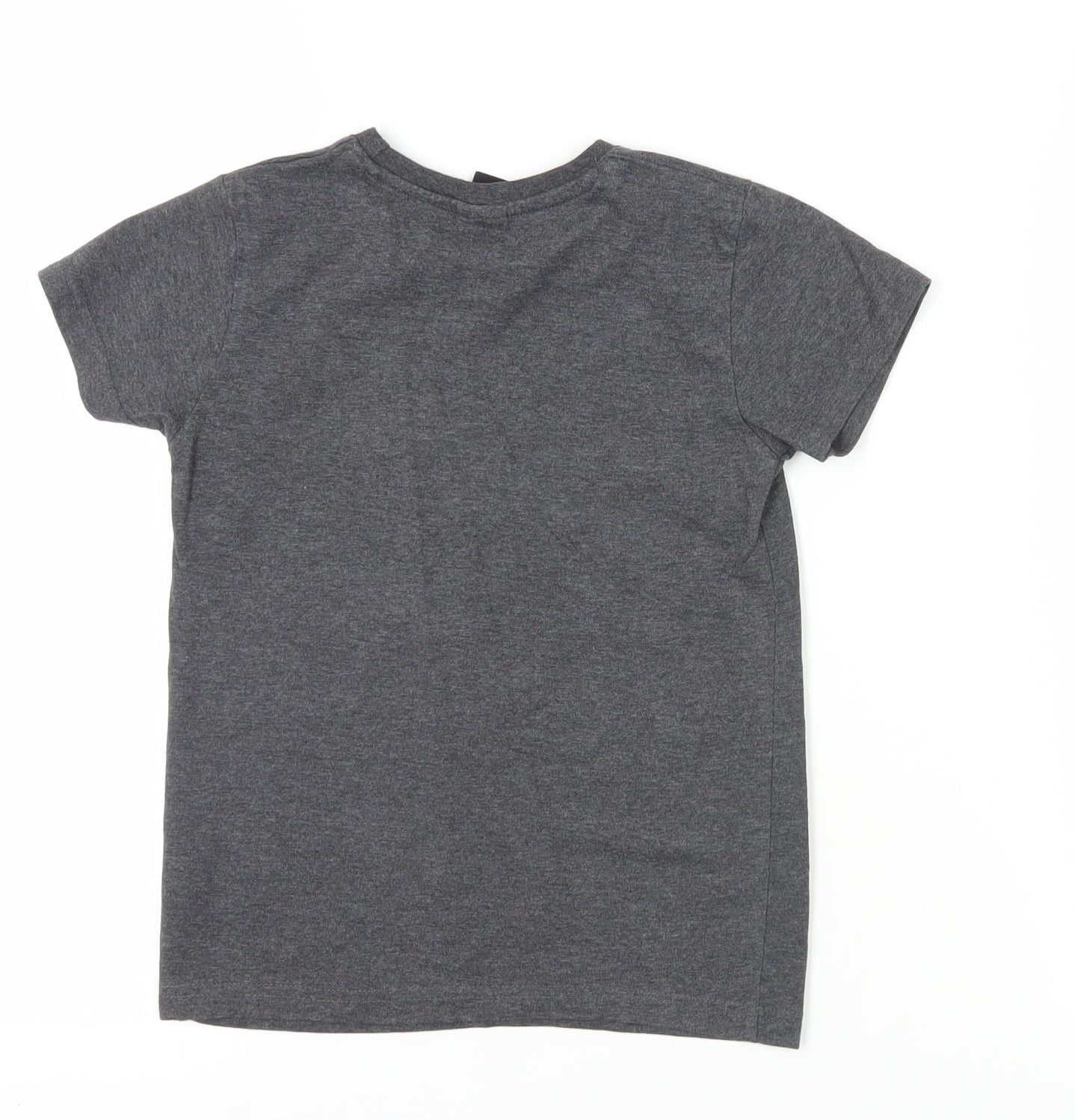 Disney Toy Story Girls Grey Graphic T-Shirt Size 7 Years