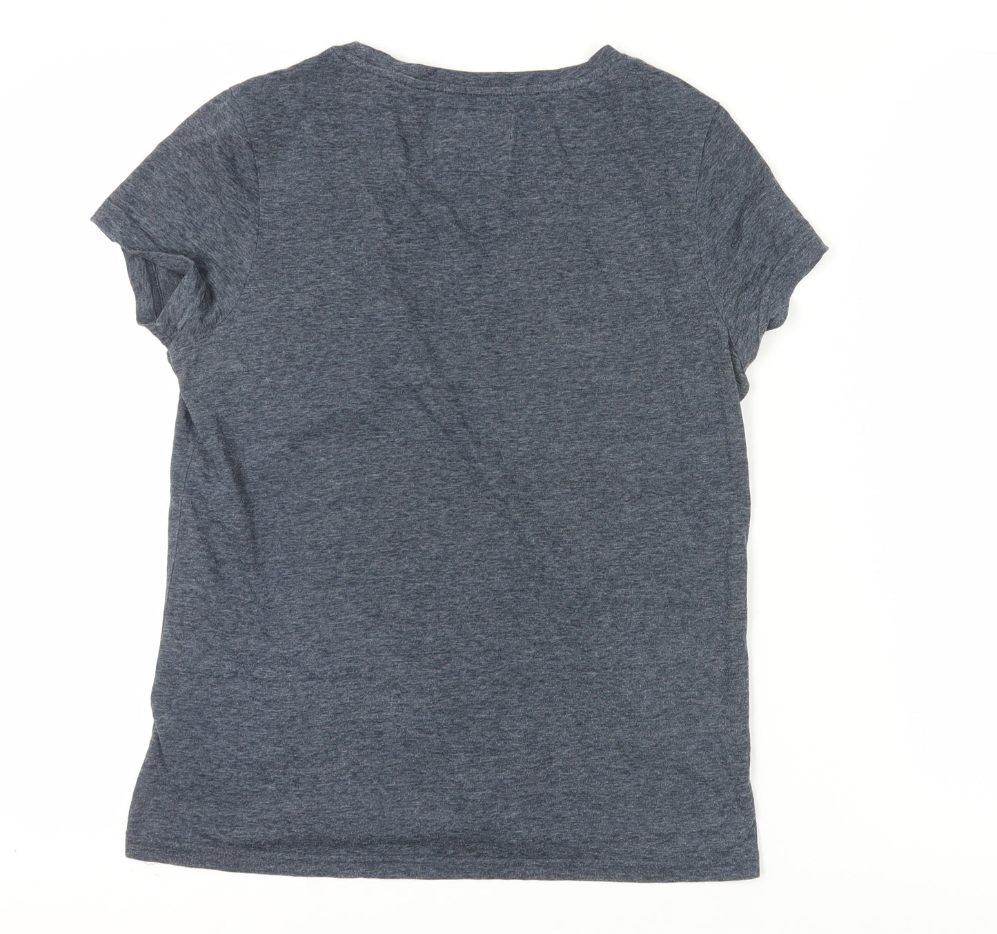 Jack Wills Women's Grey T-Shirt, Size 12, Jersey Style