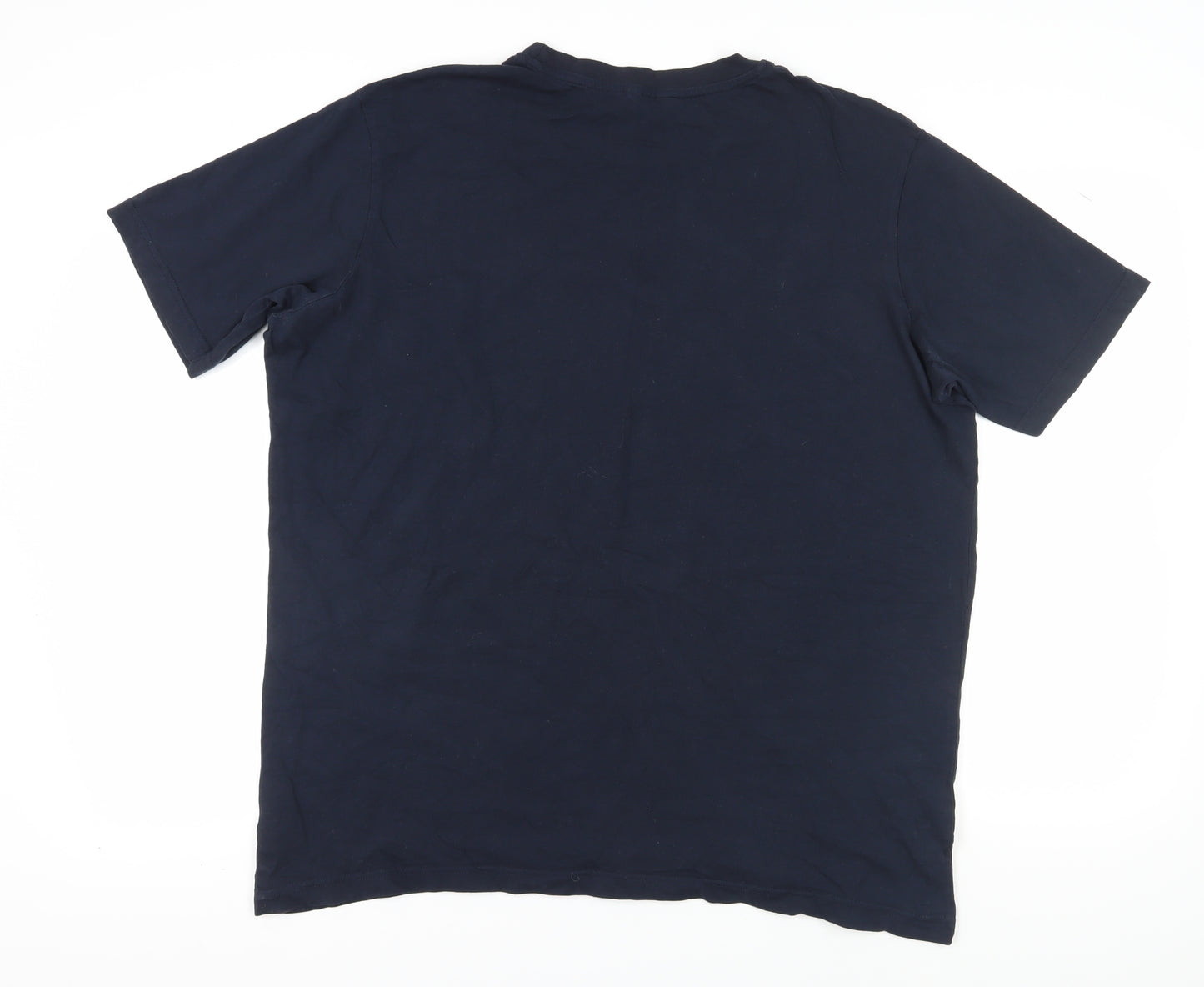 Cotton Traders Men's Navy 2XL Cotton T-Shirt