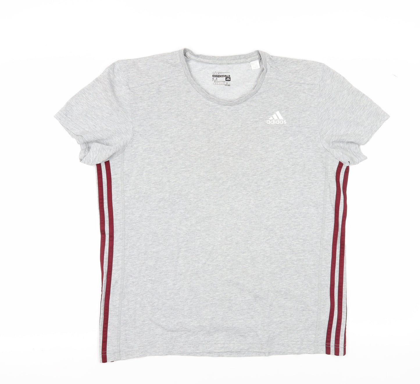 Adidas Grey Unisex T-Shirt M - Casual Comfort