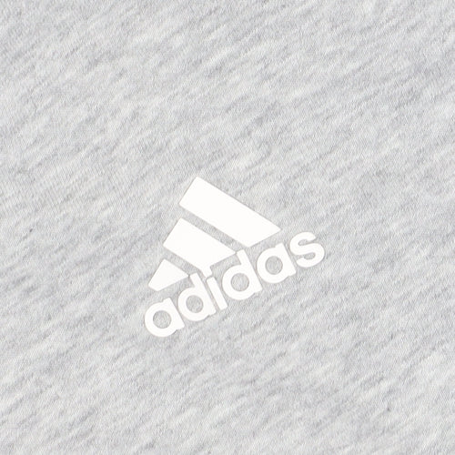 Adidas Grey Unisex T-Shirt M - Casual Comfort