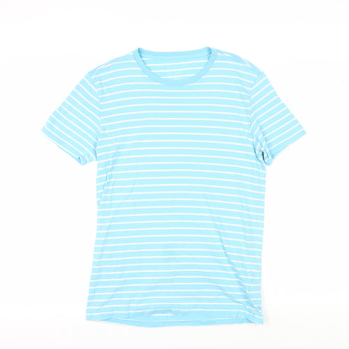 Gap Blue Striped Short Sleeve T-Shirt, Size S