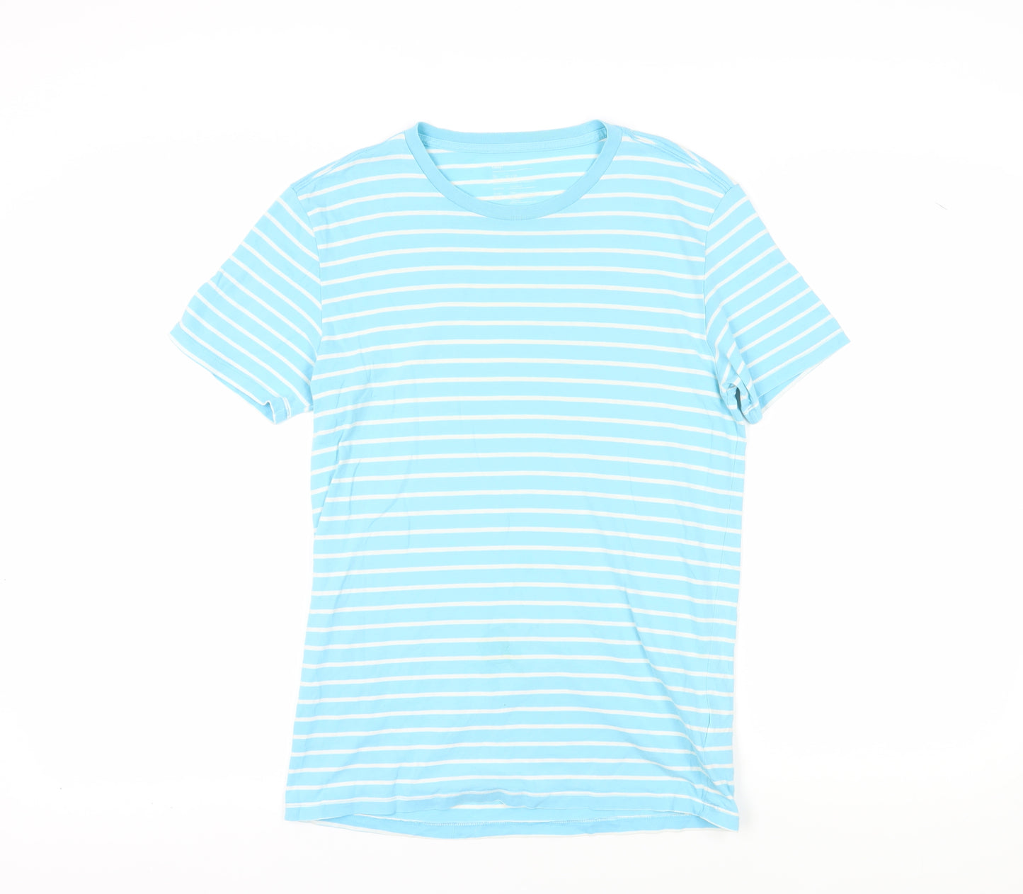 Gap Blue Striped Short Sleeve T-Shirt, Size S