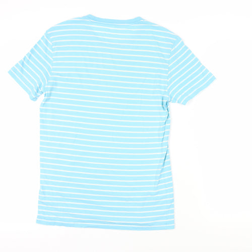 Gap Blue Striped Short Sleeve T-Shirt, Size S